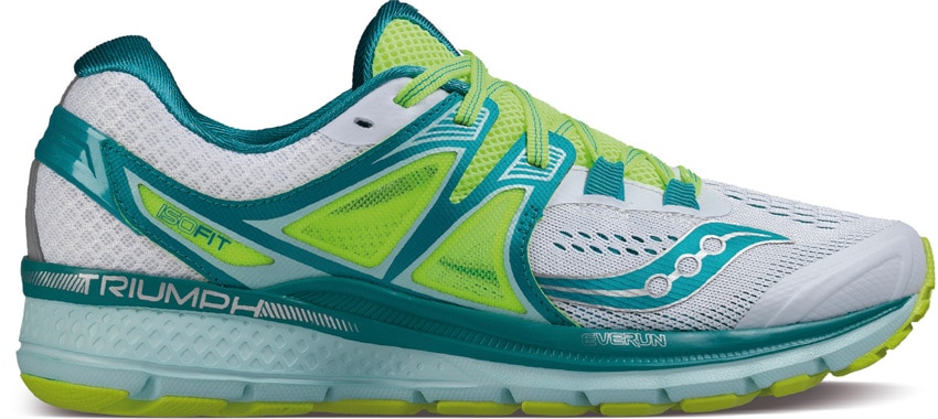 saucony triumph iso 3 mujer verdes