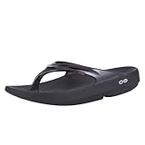 OOFOS Chanclas OOlala Thongs Negro, Unisex Adulto,...