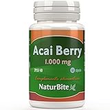 NaturBite - Acai Berry 1.000 mg | 60 cápsulas |...