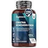 Creatina Monohidratada 3000mg - 270 Comprimidos -...