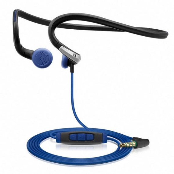 Auriculares deportivos con cable a prueba de sudor, para correr, gimnasio,  entrenamiento, ejercicio, trotar, auriculares estéreo con micrófono