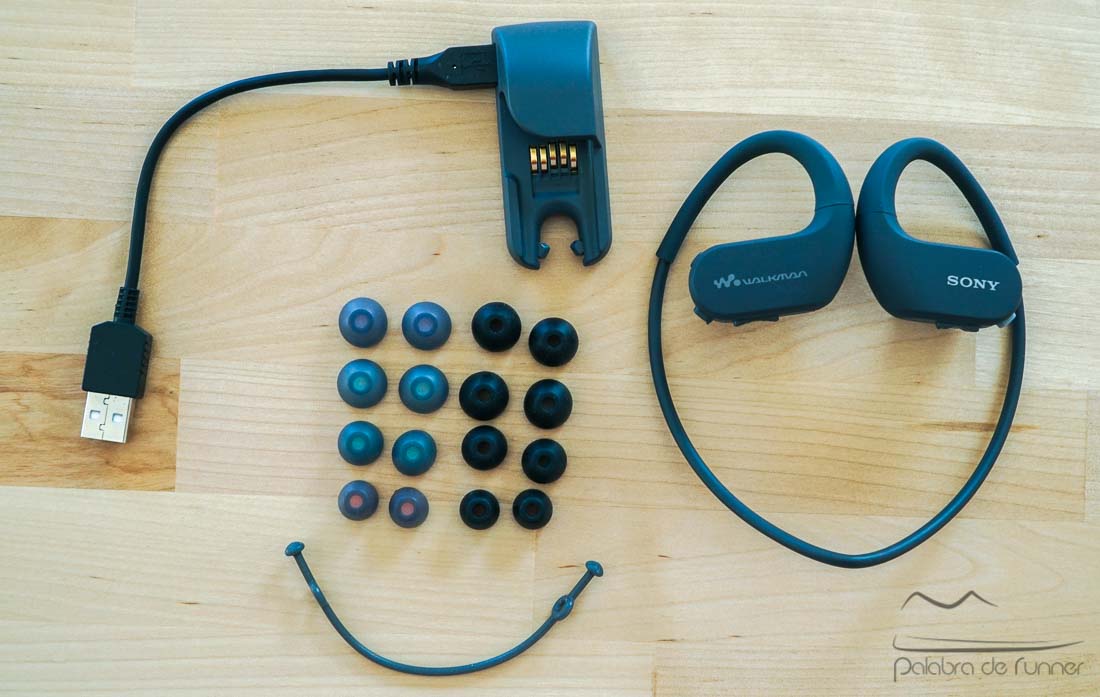 Reproductor MP3 acuático Sony NW-WS413 Azul de 4 GB