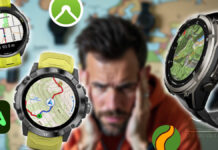 apps rutas garmin coros polar suunto apple watch